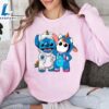 Disney Cute Stitch And Unicorn Cosplay Best Friends T-Shirt Lovely Unique Gift