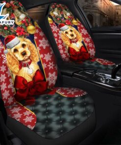Dog Cross Embroidery Premium Custom Car Premium Custom Car Seat Covers Decor Protectors Decor Protector