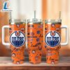 Edmonton Oilers Ice Hockey NHL Sport Custom Stanley Quencher 40oz Stainless Steel Tumbler With Handle