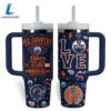 Edmonton Oilers NHL Custom Stanley Quencher 40oz Stainless Steel Tumbler With Handle 2