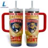 Florida Panthers NHL Custom Stanley Quencher 40oz Stainless Steel Tumbler With Handle