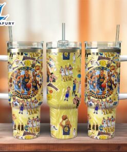 Golden State Warriors Basketball NBA Sport Custom Stanley Quencher 40oz Stainless Steel Tumbler