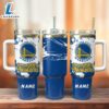 Golden State Warriors Basketball NBA Sport Custom Stanley Quencher 40oz Stainless Steel Tumbler With Handle
