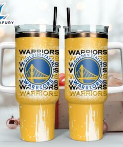 Golden State Warriors NBA Sport Custom Stanley Quencher 40oz Stainless Steel Tumbler