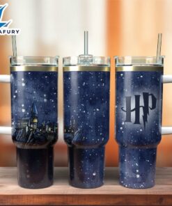 Harry Potter Movie Custom Stanley Quencher 40oz Stainless Steel Tumbler With Handle