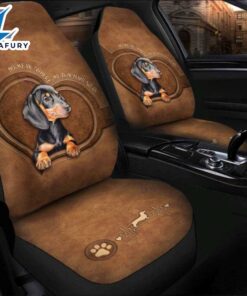 Home Is Where My Dachshund Is Car Seat Covers