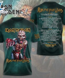 IRMA 3D Apparel - Iron Maiden 1975-2022 Anniversary Shirt