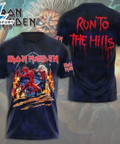 IRMA 3D Apparel - Iron Maiden 50th Anniversary T-shirt With Band Signatures