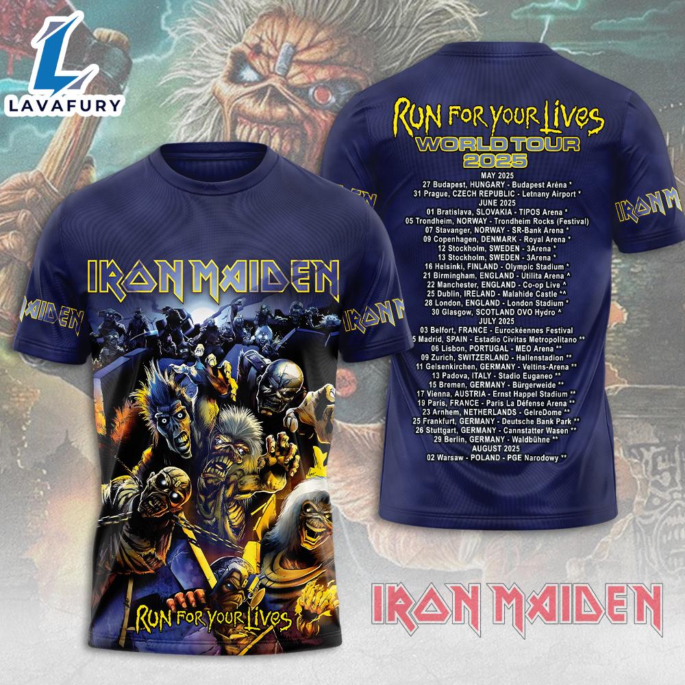 Iron Maiden 1975-2022 Anniversary Shirt Band Shirt Gift Summer For Man And Women Iron Maiden 1975-2022 Anniversary Shirt Band Shirt Gift Summer For Man And Women