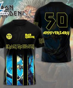 Iron Maiden 1975-2022 Anniversary Shirt For Man
