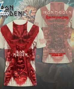 Iron Maiden 50 Years 1975-2025 Thank You For The Memories Signatures Shirt Fans