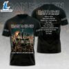 Iron Maiden 50th Anniversary T-shirt With Band Signatures For Fans