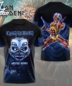 Iron Maiden Rock Band Music Powerslave Rework 3D Shirt