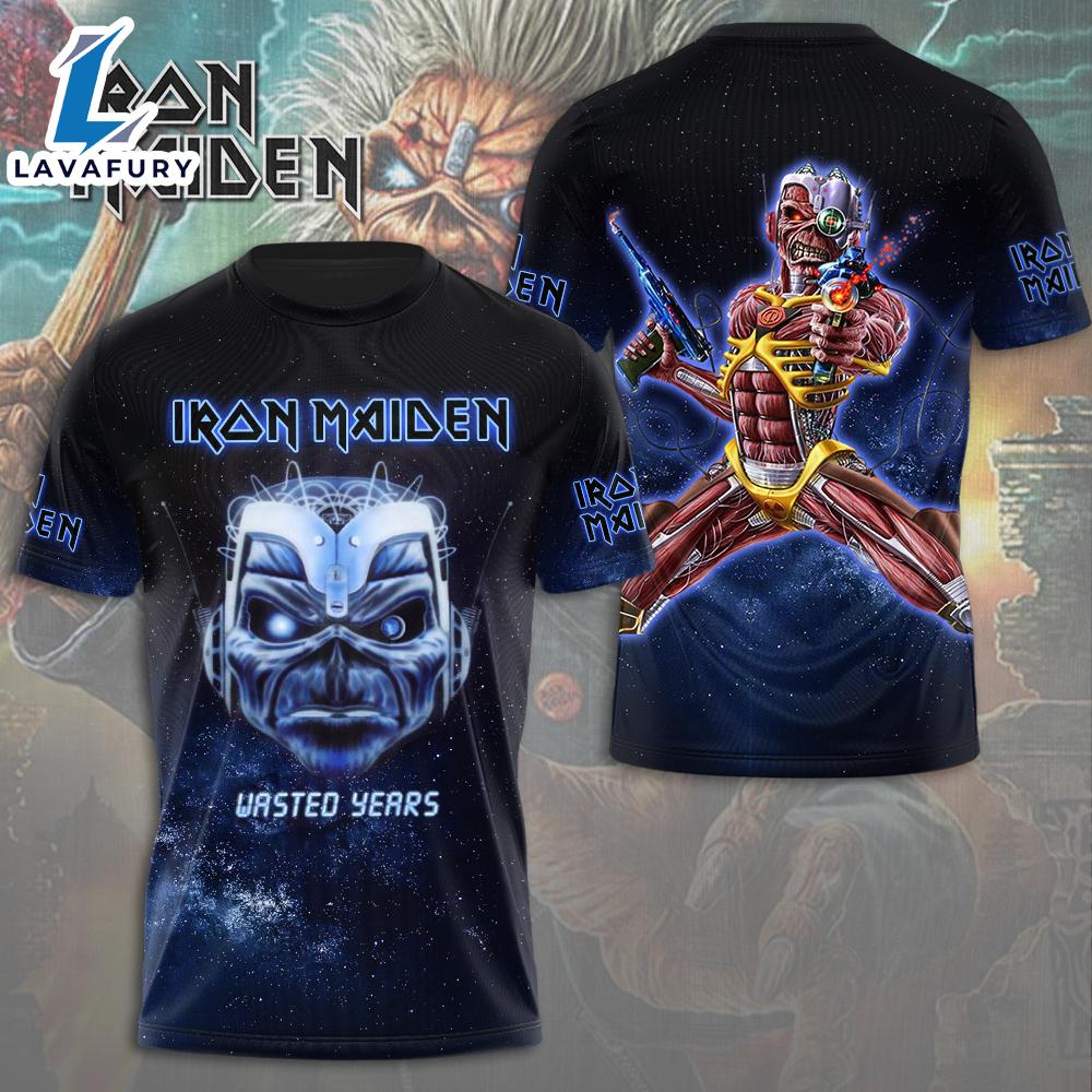 Iron Maiden Rock Band Music Powerslave Rework 3D Shirt Gift Summer For Man And Women Iron Maiden Rock Band Music Powerslave Rework 3D Shirt Gift Summer For Man And Women