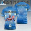 Iron Maiden - Run For Your Lives 50th Anniversary Tee 3D Shirt