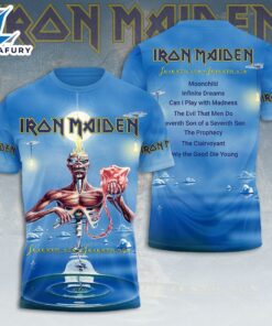 Iron Maiden - Run For Your Lives 50th Anniversary Tee 3D Shirt