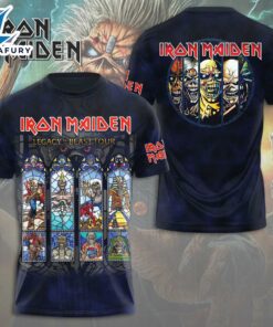 Iron Maiden Run For Your Lives Tour 2025-26, 3D Shirt