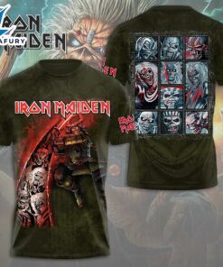 Iron Maiden Run For Your Lives World Tour 2025-26 Kick Off On May 27th 3D Shirt
