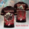 Iron Maiden Tour 2025-26 T-shirt, Run for Your Lives Tour 2025 With Tour Dates