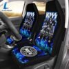 Kiss Band 2PCS Car Seat Cover For Man And Women