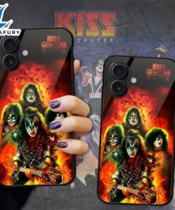 Kiss Band Phone Case 2025, 3D Accessory
