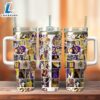 Kobe Bryant Los Angeles Lakers Basketball NBA Sport Custom Stanley Quencher 40oz Stainless Steel Tumbler With Handle