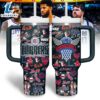 LA Clippers NBA Custom Stanley Quencher 40oz Stainless Steel Tumbler