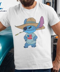 Lilo & Stitch Americana Cowboy T-Shirt Disney