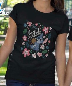 Lilo & Stitch Floral Coconut T-Shirt Disney