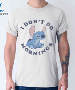Lilo & Stitch I Don't Do Mornings T-Shirt Disney
