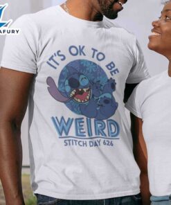 Lilo & Stitch It's OK To Be Weird T-Shirt Disney