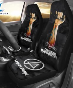 Linkin Park x Chester Bennington 2PCS Car Seat Cover For Fans