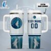 Minnesota Timberwolves NBA Custom Stanley Quencher 40oz