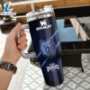 NBA Memphis Grizzlies Custom Stanley Quencher 40oz Stainless Steel Tumbler With Handle