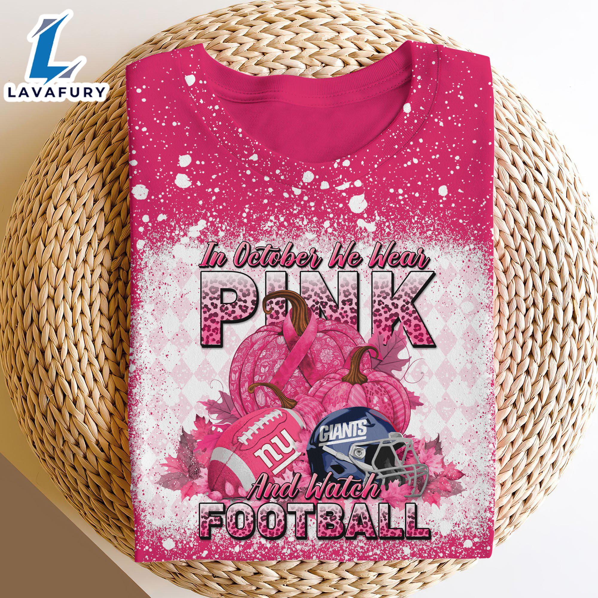 New York Giants Bleached Cancer Awareness, Sport Shirts For Fan Gift Summer New York Giants Bleached Cancer Awareness, Sport Shirts For Fan Gift Summer