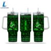 NHL Arizona Coyotes Happy St. Patrick's Day Custom Stanley Quencher 40oz Stainless Steel Tumbler With Handle