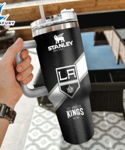 NHL Los Angeles Kings Custom Stanley Quencher 40oz Stainless Steel Tumbler With Handle