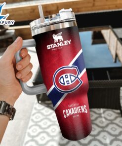 NHL Montreal Canadiens Custom Stanley Quencher 40oz Stainless Steel Tumbler With Handle