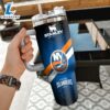 NHL New York Islanders Custom Stanley Quencher 40oz Stainless Steel Tumbler With Handle