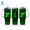 NHL St. Louis Blues Happy St. Patrick's Day Custom Stanley Quencher 40oz Stainless Steel Tumbler With Handle
