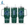 NHL Vancouver Canucks Stained Glass Effect Custom Stanley Quencher 40oz Stainless Steel Tumbler With Handle Gift Summer 3 NHL Vancouver Canucks Stained Glass Effect Custom Stanley Quencher 40oz Stainless Steel Tumbler With Handle