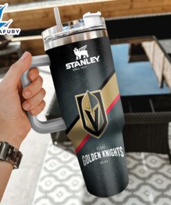 NHL Vegas Golden Knights Custom Stanley Quencher 40oz Stainless Steel Tumbler With Handle