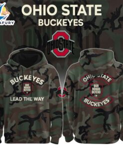 Ohio State Buckeyes “Lead The Way” Camo Hoodie