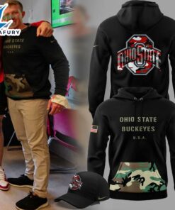 Ohio State Football Camo Hoodie
