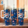 Oklahoma City Thunder Basketball NBA Sport Custom Stanley Quencher 40oz Stainless Steel Tumbler With Handle Gift Summer 2 Oklahoma City Thunder Basketball NBA Sport Custom Stanley Quencher 40oz Stainless Steel Tumbler With Handle