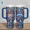 Oklahoma City Thunder NBA Custom Stanley Quencher 40oz Stainless Steel Gift Summer 3 Oklahoma City Thunder NBA Custom Stanley Quencher 40oz Stainless Steel