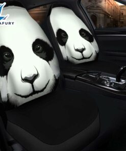 Panda 3D Premium Custom Car Seat Covers Decor Protectors