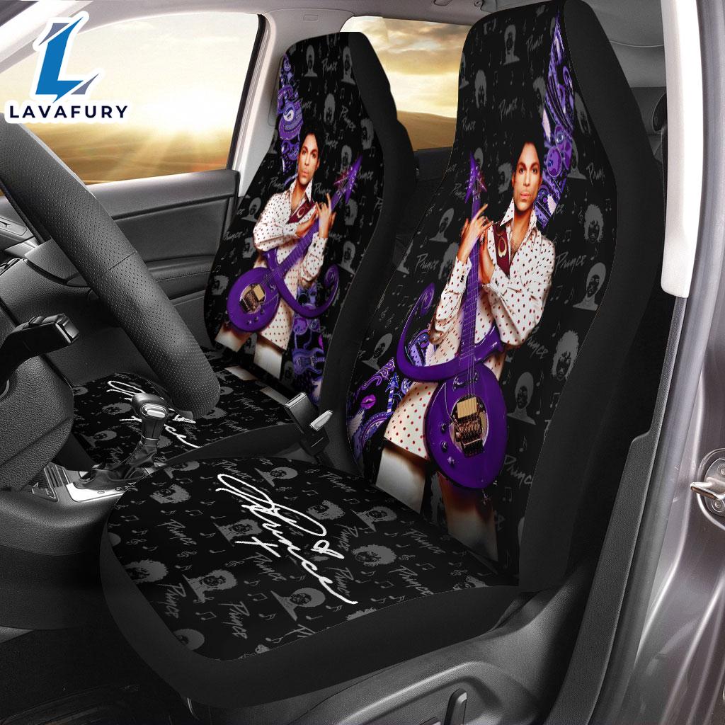 Prince 2PCS Car Seat Cover For Fans Decor Car Prince 2PCS Car Seat Cover For Fans Decor Car