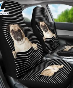 Pug Custom Car Seat Covers