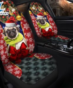 Puppy Pug English Mastiff Premium Custom Car Premium Custom Car Seat Covers Decor Protectors Decor Protector